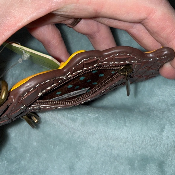 Chala Mermaid Keychain with Teal and Brown - Picture 6 of 10